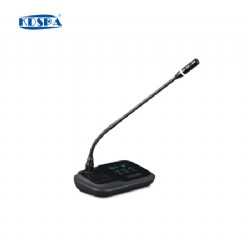 表決+視像跟蹤+讨論會(huì)議系統代表單元（帶揚聲器 OLED顯示屏）KD-8231D