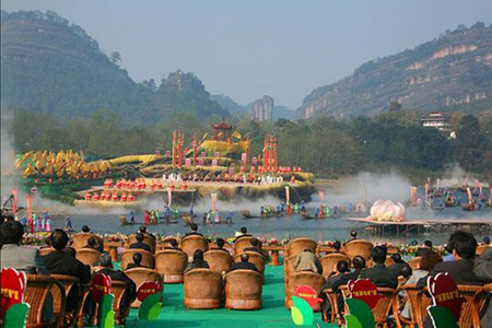 武夷山風景區KD-8600網絡廣播運用于海峽茶博會(huì)