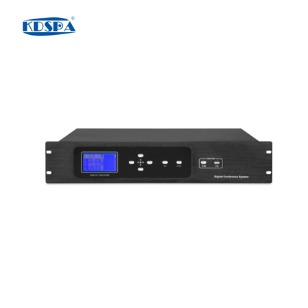 表決+視像跟蹤+讨論會(huì)議系統主機 KD-8230M