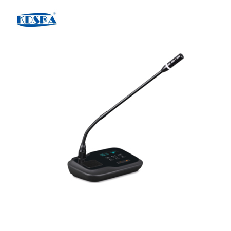 表決+視像跟蹤+讨論會(huì)議系統主席單元(帶揚聲器 OLED顯示屏)KD-8231C