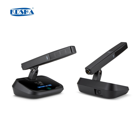 高端數字有線全功能(néng) 觸摸屏會(huì)議系統代表單元(3.5寸觸摸屏+觸摸開(kāi)關) KD-8632D