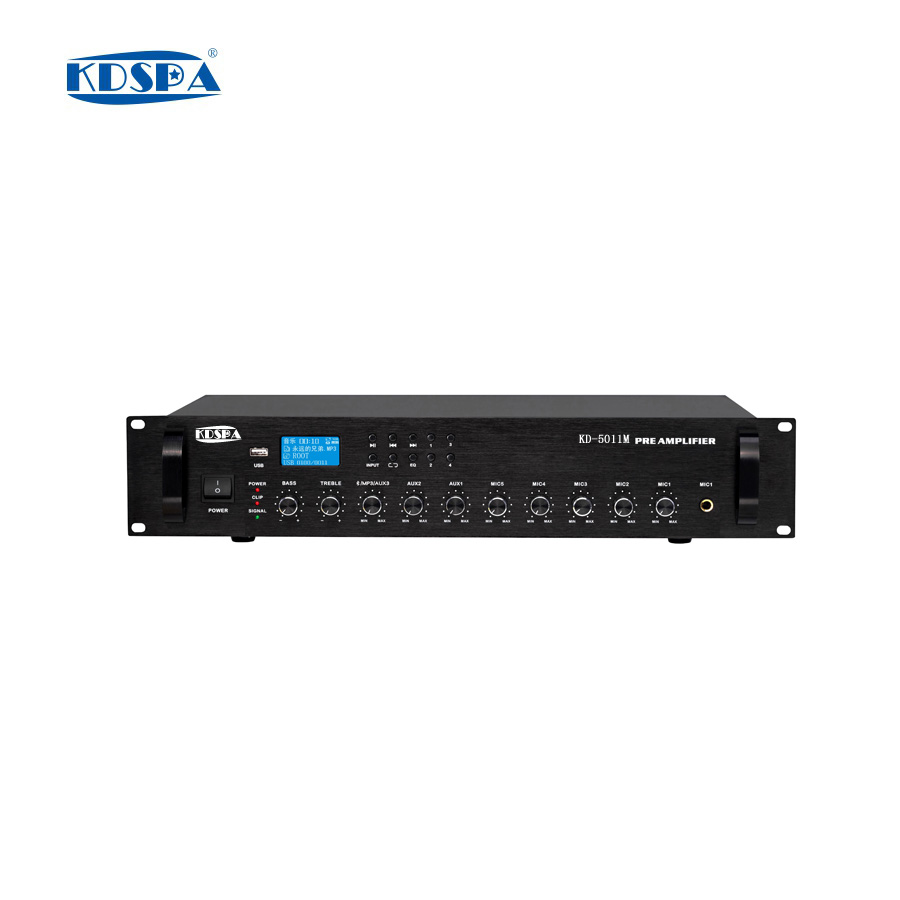 KD-5011M 帶藍牙/MP3/收音/中繼放大功能(néng) 前置放大器
