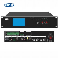 5G會(huì)議系統主機旗艦版（有線+無線兩(liǎng)用）KD-6006M