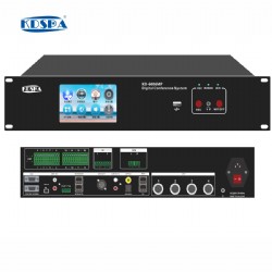 5G會(huì)議系統主機專業版（有線+無線兩(liǎng)用）KD-6006MP